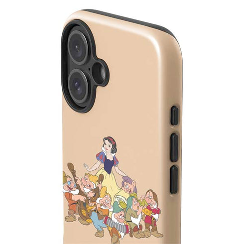Disney Snow White and the seven dwarfs iPhone 16 Plus Impact Case